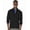 True Black, variant on Apparel 9828 Men's Tru Fitness Jacket-Grey Space Dye-3XL