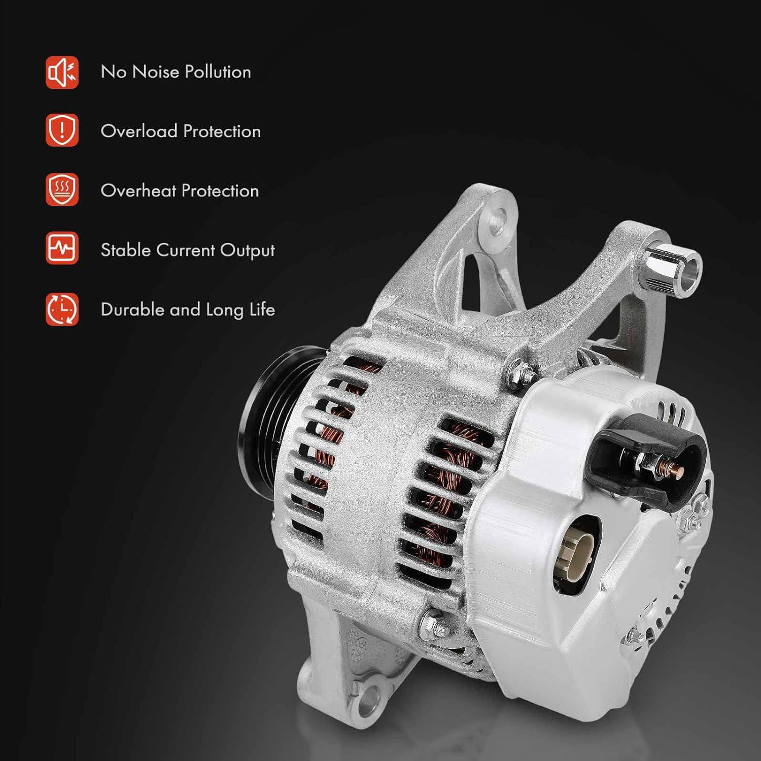 Rareelectrical NEW ALTERNATOR COMPATIBLE WITH VOLVO EUROPE S80 II V70 III XC70 MK2 XC90 36000210 AL0848X 6G9N10300LA 6G9N-LA LR007089 36000210 3600021 RAREELECTRICAL New Alternator Compatible With Egypt | Ubuy