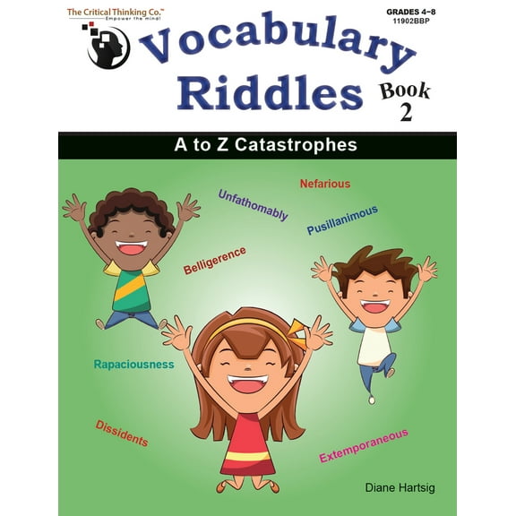 Vocabulary Riddles Book 2 - A to Z Catastrophes (Grades 4-8)