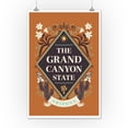 thumbnail image 2 of Arizona, State Motto Crest, State Series (12x18 Wall Art Poster, Room Decor), 2 of 3