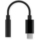 thumbnail image 2 of Adaptador USB Tipo C Conector a Jack 3.5mm Negro Convertidor TRRS, 2 of 5