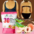 thumbnail image 4 of 2PCS 30Day Tea Peach Flavor Slim Tea Fruit Detox Slimming Tea, 4 of 7