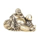 thumbnail image 2 of Estatua de Buda Maitreya, adorno de escritorio, centro de mesa, regalo artesanal, escultura budista, figura de latón para estante de oficina y, 2 of 9