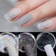 thumbnail image 2 of Polvo de purpurina iridiscente para uñas, purpurina plateada, copos iridiscentes, lentejuelas, pigmento de lentejuelas súper brillante, polvo para uñas Tan Jianjun unisex, 2 of 2