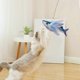 thumbnail image 4 of 1Pc/2Pcs Interactive Flapping Wings Fish Cat Toy Electric Touch Activated Plush Fish with Sound, 4 of 5