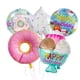 thumbnail image 3 of Globos de helado Donut Feliz cumpleaños Tema de helado Globos de feliz cumpleaños Donut Rosa, 3 of 9