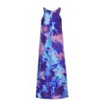 thumbnail image 5 of IROINNID Women's Sleeveless Sundress Round Neckline Summer Casual Regular Dress Prints Dress, 5 of 9