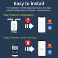 thumbnail image 3 of Duplicador de Control Remoto Tuya Smart WiFi para Puerta Enrollable, Cortina, Toldo, Parasol, Control Remoto., 3 of 10