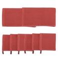 thumbnail image 6 of PiccoCasa Cotton Waffle Weave Kitchen Dish Hand Towels Set 8PCS Brick Red, 6 of 7