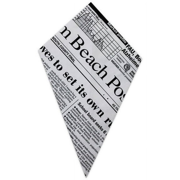 Paper cone 100 PCS Newspaper 4oz.
