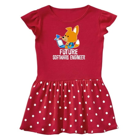 

Inktastic Future Software Engineer Gift Toddler Girl Dress