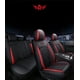 thumbnail image 4 of Fundas de cuero negro para asientos de coche para Ford Ranger Focus 2 MK1 Edge Escape C Max Smax KA Explorer Fiesta F150 Mondeo MK4 Accesorios, 4 of 5