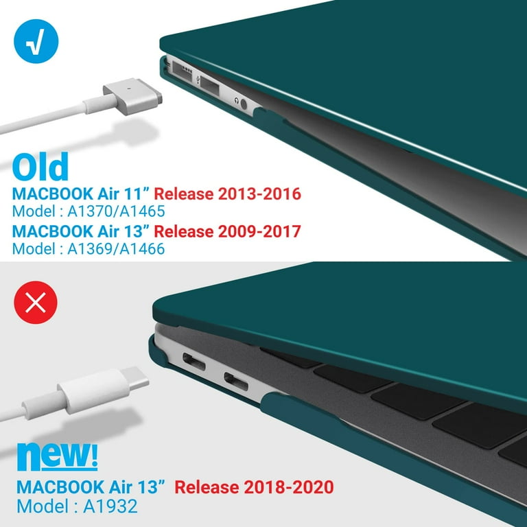 Clear Keyboard Cover For MacBook Air 13 Inch Retina 2018 Model A1932 | Ultra Thin Protective Skin