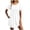 White, variant on hotojiny Spring Dresses for Women Loose Fit Casual Pleated Mini Dresses Soft Short Sleeve Crewneck Sundresses for Beach Travel