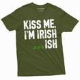 thumbnail image 6 of Men's Funny I am Irish...Ish St Patrick's Day T-shirt Irish Ireland clover shamrock shenanigans Tee (Medium Grey), 6 of 7