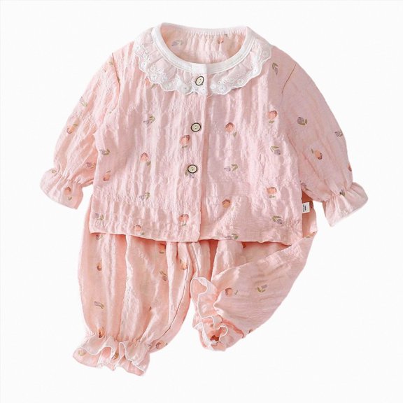 mgoYE Toddler Girl Clothes Summer Outfits 3 6 12 18 Months 2T 3T 4T 5T Infant Girl Outfits Cute Ruffled Shirt Tops Dress Shorts Outfits Set(Light Pink,3-4 Years)