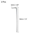 thumbnail image 2 of Unique Bargains 5/16' Ball End Hex Key Wrench, L Shaped Long Arm CR-V Repairing Tool, SAE 2 Pack, 2 of 5