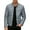 Grey, variant on uikmnh Men's Jackets Leather Motorcycle Jacket Stand Collar Punk Style Outerwear Coat for Casual Wear and Riding Protective Gear Size:S