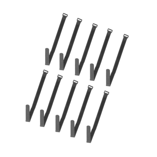 Xingzhi 10x Durable Cinch Sangle de Remplacement Porte-Vélo Rack Cravate Debbing 2x50cm