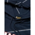 thumbnail image 4 of AACA Howard University Heavyweight HBCU Pride Hoodie, Men's Retro Pullover with Contrast Stitching, 4 of 6
