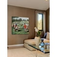 thumbnail image 4 of Marmont Hill No Playing Through by Constantin Alajalov Painting Print on Canvas, 4 of 7