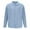 Sky Blue, variant on UVEASISHA Big and Tall Men's Linen Shirts Lightweight Long Sleeve Button Down Shirt for Men Breathable Casual Regular Fit Beach Shirts with Front Pocket Black XL