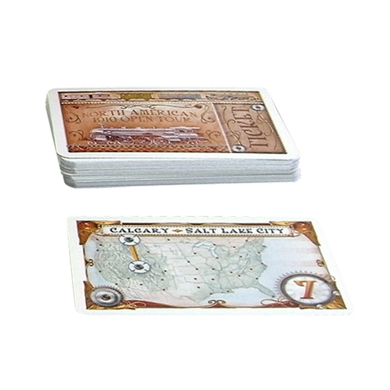Hermitshell Hard Travel Case For Ticket To Ride Board Game (Fits Base Game + USA 1910 Expansion)