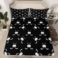 thumbnail image 2 of Castle Fairy Child Teens Ice Hockey Gamer Full Size Sheets,Ball Game Bed Sheets, 2 of 7