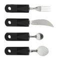 thumbnail image 5 of Weighted Utensils, 4 Pieces Anti Shaking Stainless Steel Parkinsons Utensils For Elderly, 5 of 8