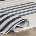 thumbnail image 4 of nuLOOM Robbi Modern Striped Area Rug, 3' x 5', Light Gray, 4 of 9