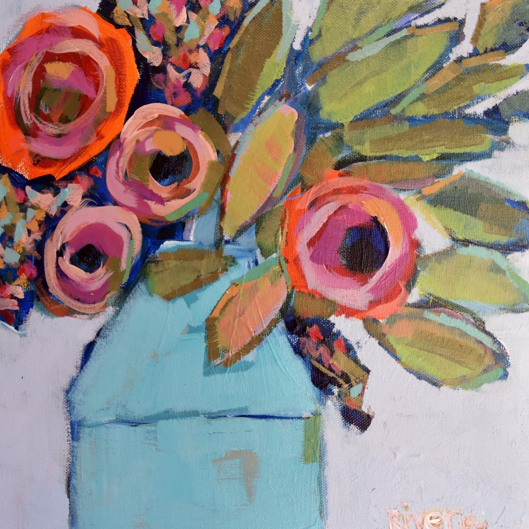 Marmont Hill "Wild Bouquet" by Michelle Rivera Painting Print on Wrapped Canvas