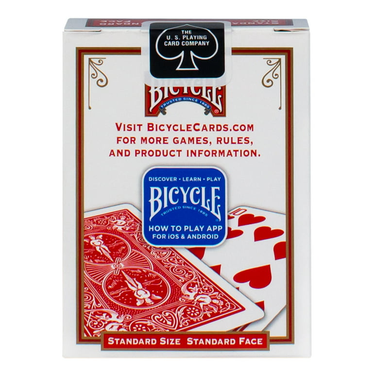 Bicycle Standard Index 808 Playing Cards 12 Count Red and Blue