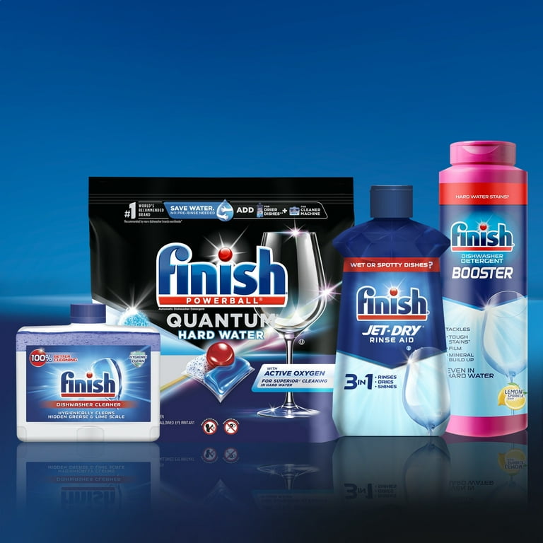 Finish Powerball Dishwasher Detergent, Quantum, Hard Water, Automatic - 22 tabs, 9.2 oz