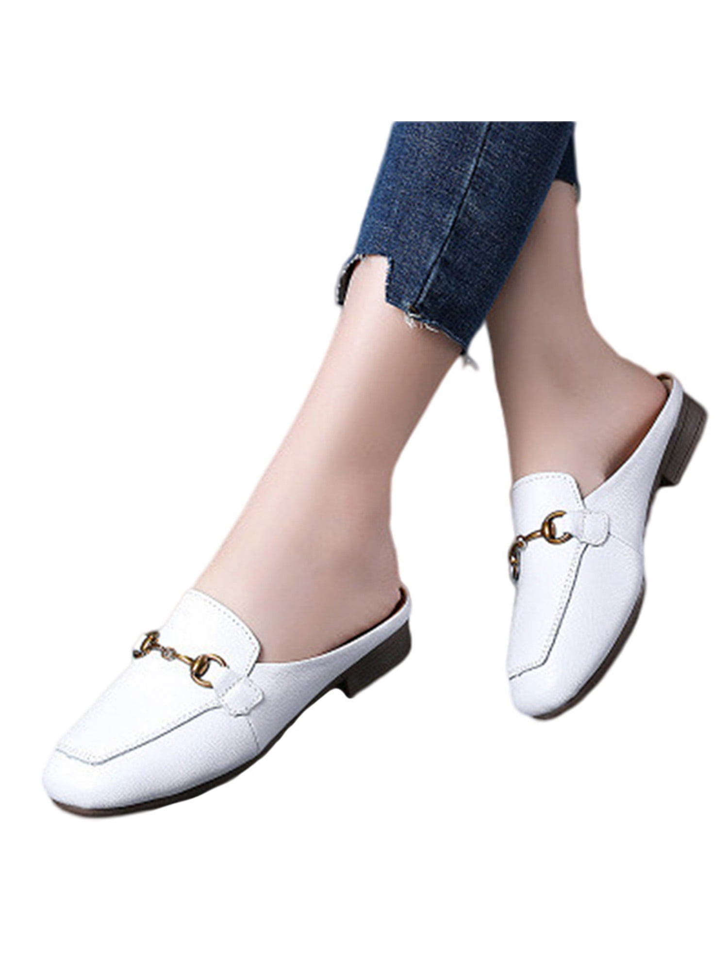 Summer Flat Sandals for Women Chic Three-Color Stitching 2019 New Summer Beach Open Toe Comfortable Non-slip Wear Resistant Shopping Appointment Garden Walking