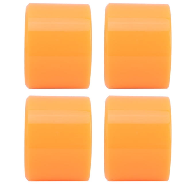 Herwey Accessoire de Planche à Roulettes, Roue à Haute Élasticité, Ensemble de 4 Pcs/ensemble Accessoire de Roue en PU Coloré à Haute Élasticité pour la Plupart des Planches à Roulettes