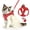 Red, variant on Adjustable Cat Harness with Reflective Strap, Soft Breathable Vest for Walking, Escape-Proof, Polyester, Machine Washable, Comfortable Outdoor Cat Gear