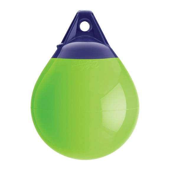 Polyform A-1 LIME A Series Buoy - 11" x 15", Lime