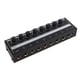 thumbnail image 2 of Amplificador de auriculares Amplificador estéreo portátil de metal de 8 canales para estudio y escenario, 2 of 14