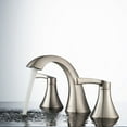 thumbnail image 2 of Kibi Pyramid II Bathroom Sink 8" Widespread Faucet with Drain Assembly, 2 of 3