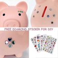 thumbnail image 5 of Unbreakable Plastic Piggy Bank for Kids, Medium Coin Money Bank with Lid for Saving Coins & Cash, 5 of 5