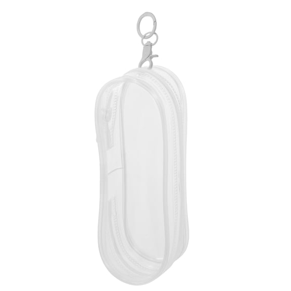 BESTONZON Clear Display Case for Figures Doll Storage Bag White PVC 1Set