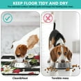 thumbnail image 3 of Wildflower Dog Food Mat - Butterfly Floral, Waterproof Pet Feeding Placemat, 3 of 4