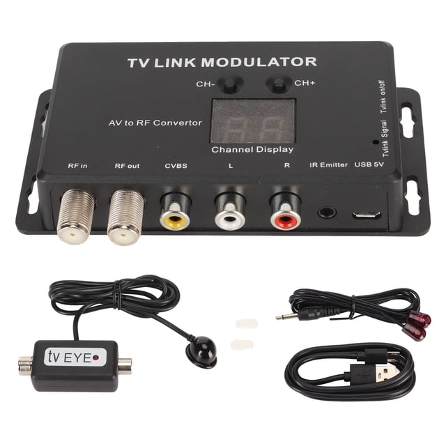 Modulateur de Lien TV, Modulateur UHF Lien TV Modulateur de Lien TV Extension IR Modulateur UHF Intégration Transparente