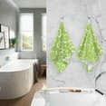 thumbnail image 7 of SKYSONIC St. Patrick's Day Cotton Hand Towels Set of 2 Absorbent Bath Towel Decorative Fingertip Towels for Bathroom Gym Spa Hotel Beach,16 x 28 inch, 7 of 7