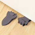 thumbnail image 6 of Windproof Door Stopper, Plastic Door Blocker Clip with Anti-Slip Base, 9.6X3.2X1.7 Cm, Black or Gray, Household & Office Door Safety Wedge, 6 of 6
