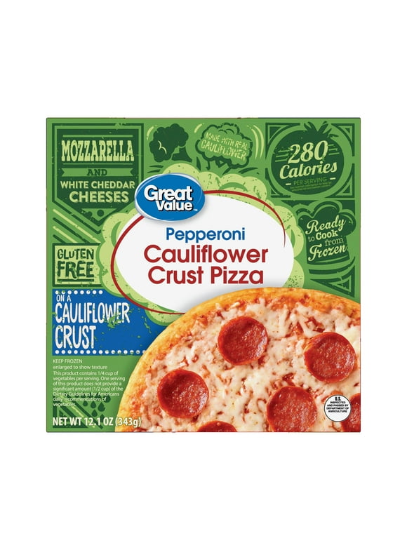 Cauliflower Pizza in Frozen Pizza