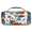 Multicolour 5, variant on Herdesigns Ehnic Eyes Carry Case Compatible with Nintendo Switch 2, with 20 Game Card Slots, Abstract Moon Portable Travel Carrying Case Pouch for Accessories & Games