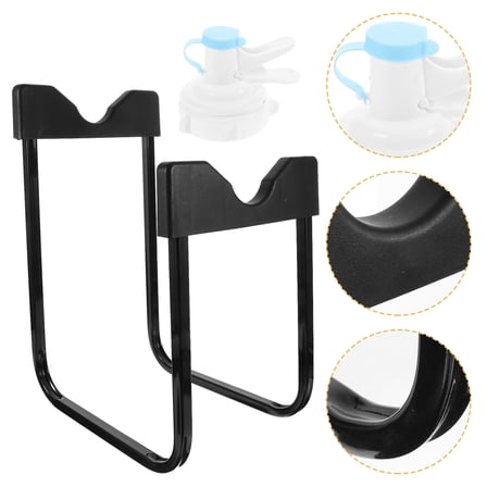 HOOWIFFY Water Jug Holder with Detachable Design Black 1Set