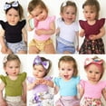 thumbnail image 2 of Big Brother Little Sister Kids Toddler Boys Baby Girls Cotton Tops T-shirt/Romper Clothes, 2 of 5