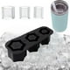 thumbnail image 2 of Molde de silicona de 3 compartimentos con tapa, moldes cilíndricos huecos para bandejas de hielo de 30 y 40 oz, accesorios, 2 of 8